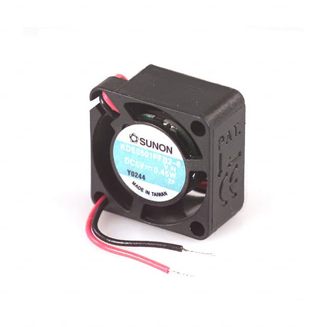 KDE0501PFB2-8.N(2)(V) FAN AXIAL 20X10MM BALL 5VDC WIRE