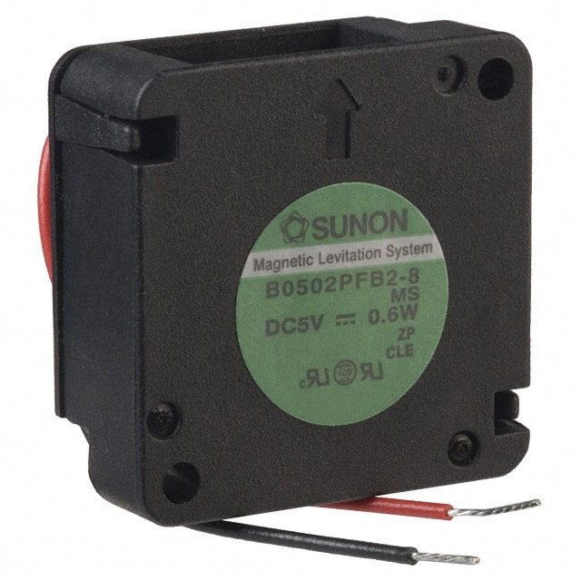 B0502PFB2-8 MS FAN BLOWER 25X9.8MM 5VDC WIRE