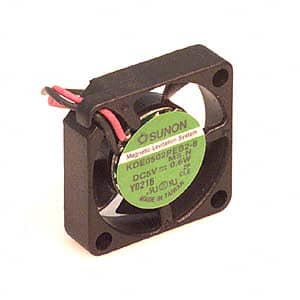 KDE0502PEB2-8 (MS.N) FAN AXIAL 25X6.9MM 5VDC WIRE