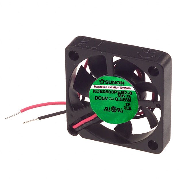 KDE0503PEB2-8 MS.N FAN AXIAL 30X6.9MM 5VDC WIRE