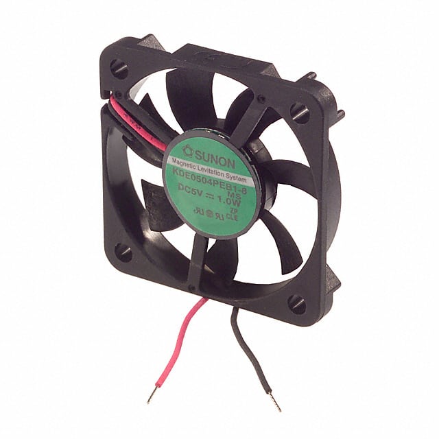 KDE0504PEB1-8 (MS) FAN AXIAL 40X6.9MM 5VDC WIRE