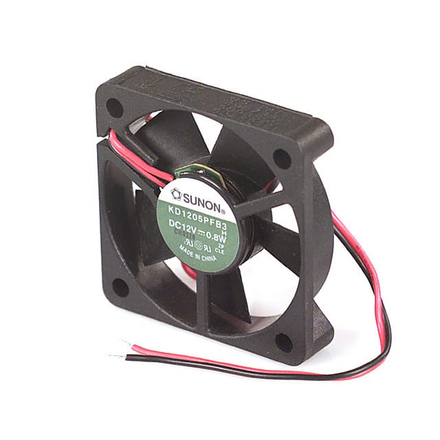 KD1205PFB3 H FAN AXIAL 50X10.5MM 12VDC WIRE