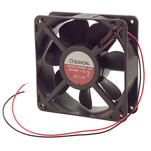 KD4812PMB1-6A FAN AXIAL 120X38MM 48VDC WIRE