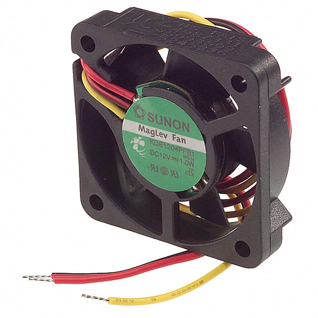 KDE1204PFB1 ( MS.M ) FAN AXIAL 40X10MM 12VDC WIRE