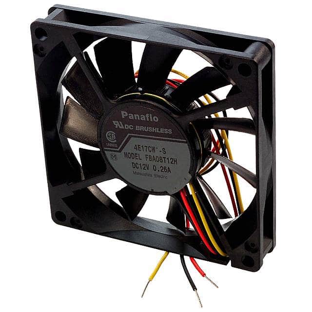 FBA08T12HS FAN AXIAL 80X15MM 12VDC WIRE