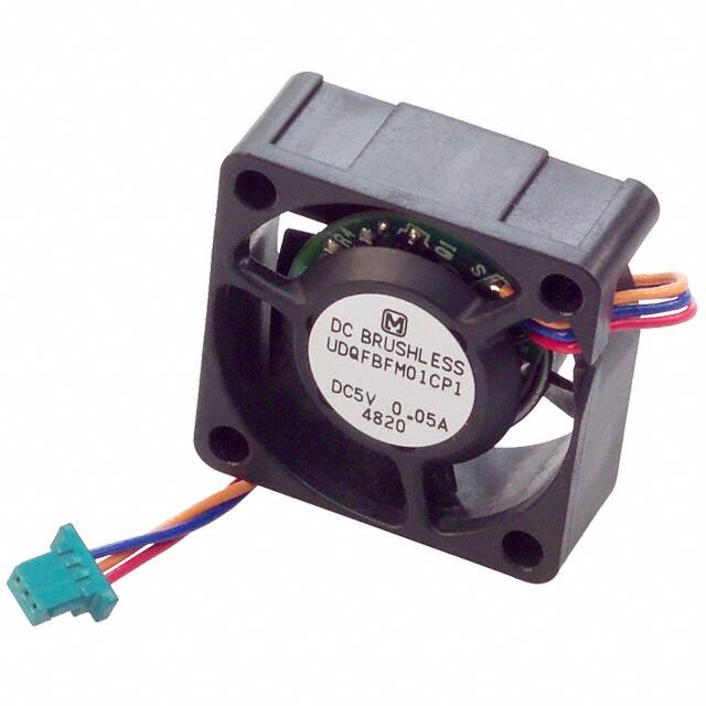 UDQFBFM01CP1 FAN AXIAL 25X10MM 5VDC WIRE