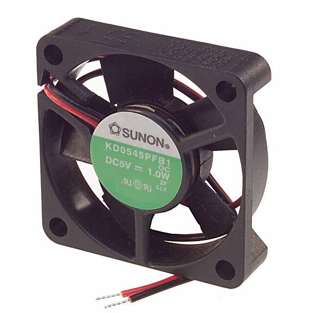 KD0545PFB1(OC) FAN AXIAL 45X10.5MM 5VDC WIRE
