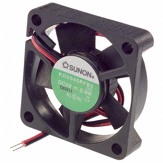 KD0545PFB2(OC) FAN AXIAL 45X10.5MM 5VDC WIRE