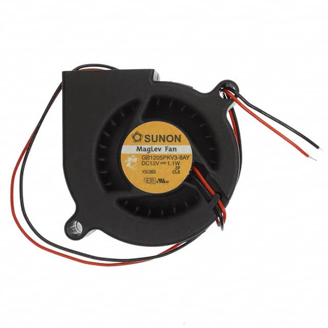 GB1205PKV3-8AY FAN BLOWER 50X20MM 12VDC WIRE