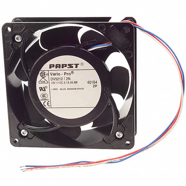 DV5212/2N-40184 FAN AXIAL 127X38MM 12VDC WIRE