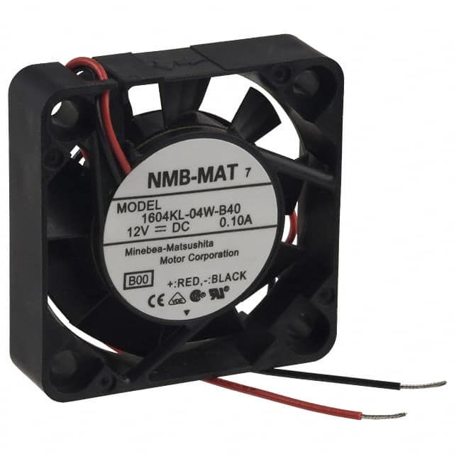 1604KL-04W-B40-B00 FAN AXIAL 40X10MM 12VDC WIRE