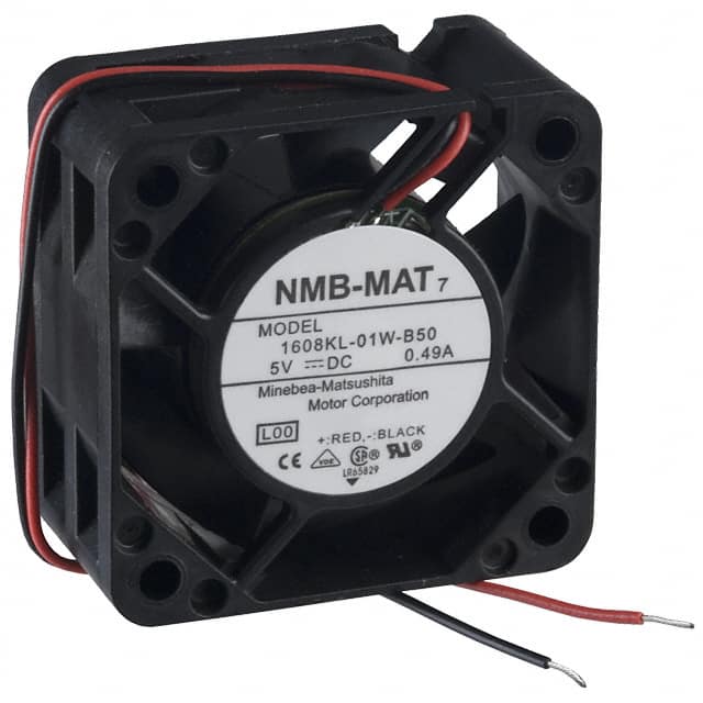 1608KL-01W-B50-L00 FAN AXIAL 40X20MM BALL 5VDC WIRE