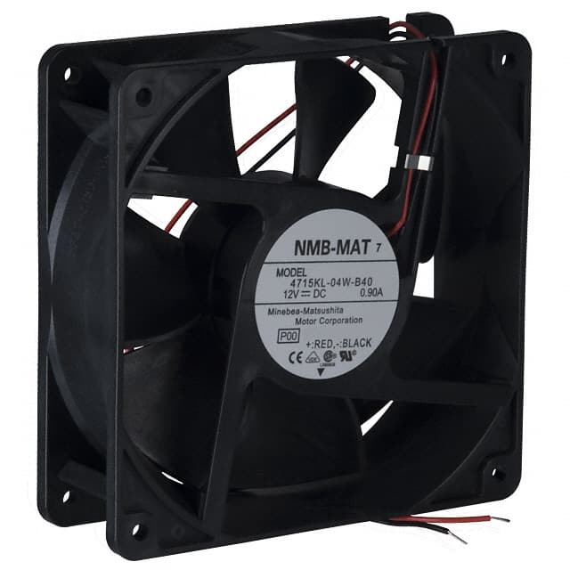 4715KL-04W-B30-P00 FAN AXIAL 119X38.4MM 12VDC WIRE