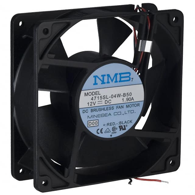 4715SL-04W-B50-D00 FAN AXIAL 119X38.4MM 12VDC WIRE