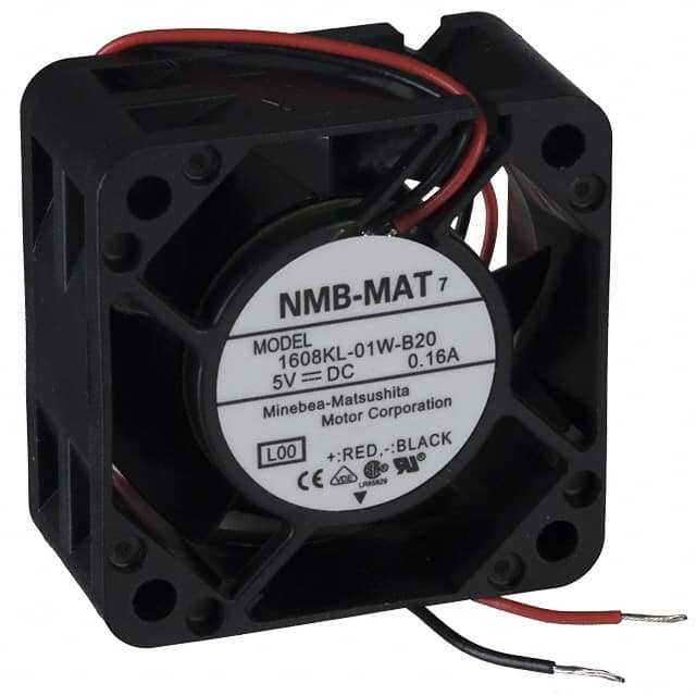 1608KL-01W-B20-L00 FAN AXIAL 40X20MM BALL 5VDC WIRE