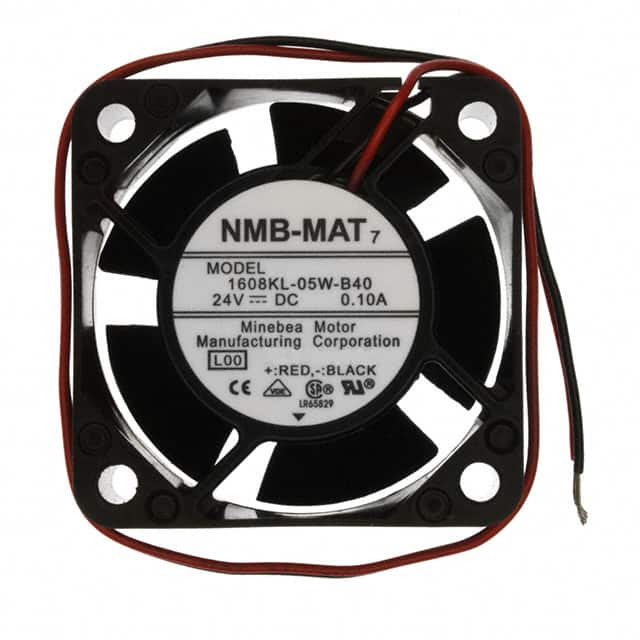 1608KL-05W-B40-L00 FAN AXIAL 40X20MM 24VDC WIRE