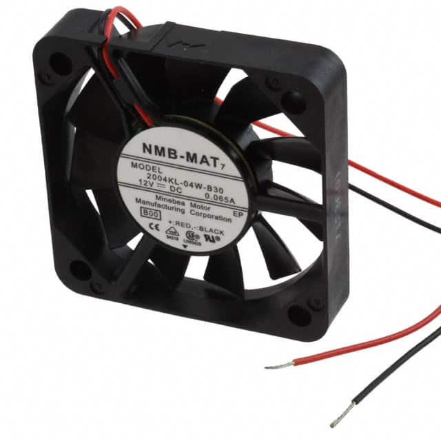 2004KL-04W-B30-B00 FAN AXIAL 50X10MM 12VDC WIRE