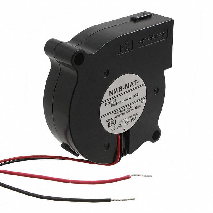 BM5115-04W-B50-L00 FAN BLOWER 51X15MM 12VDC WIRE