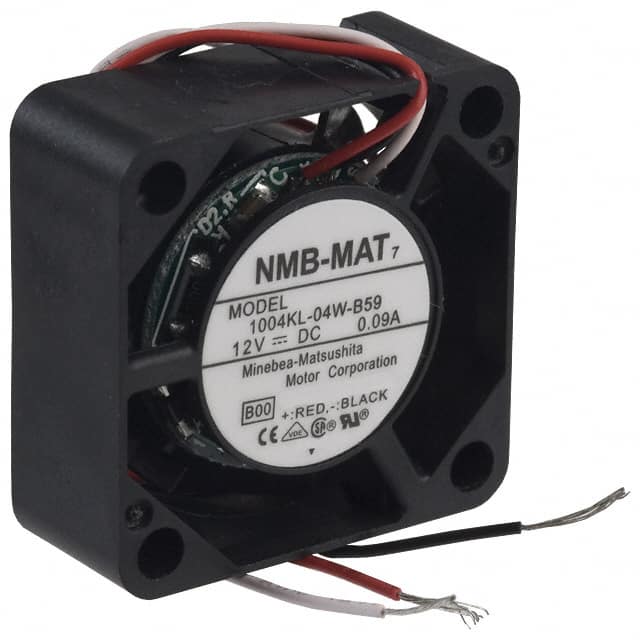 1004KL-04W-B59-B00 FAN AXIAL 25X10MM 12VDC WIRE