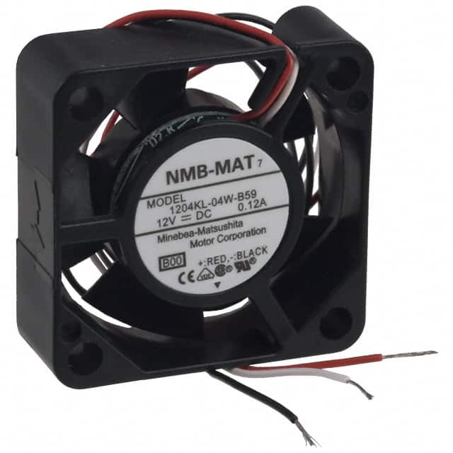 1204KL-04W-B59-B00 FAN AXIAL 30X10MM 12VDC WIRE