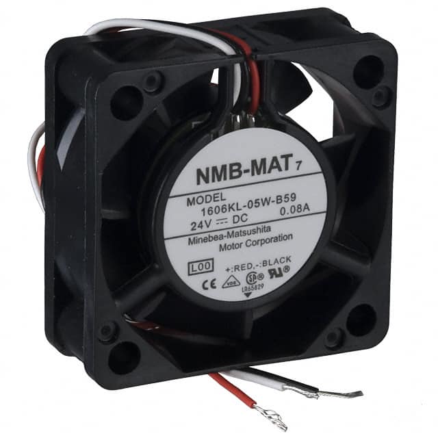 1606KL-05W-B59-L00 FAN AXIAL 40X15MM 24VDC WIRE
