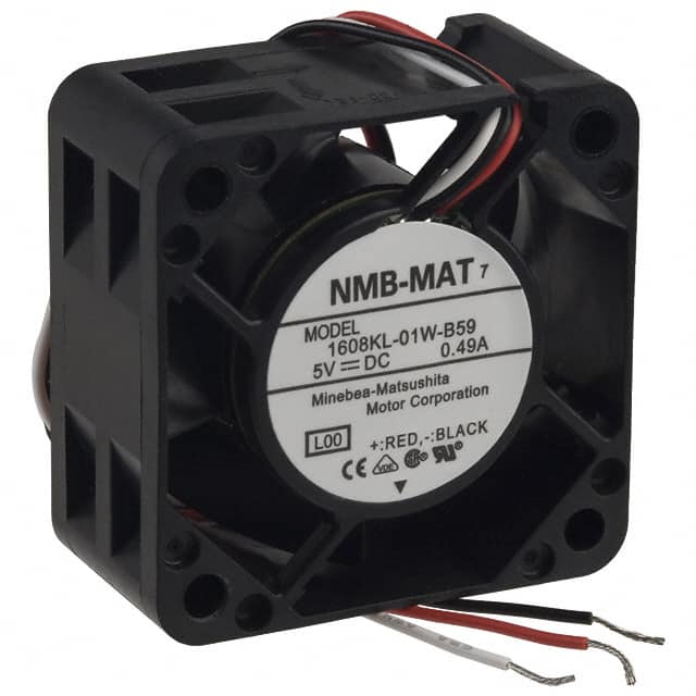 1608KL-01W-B59-L00 FAN AXIAL 40X20MM BALL 5VDC WIRE