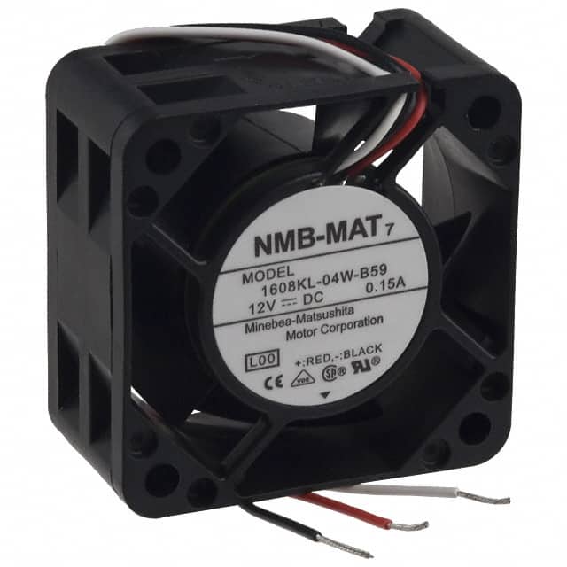 1608KL-04W-B59-L00 FAN AXIAL 40X20MM 12VDC WIRE
