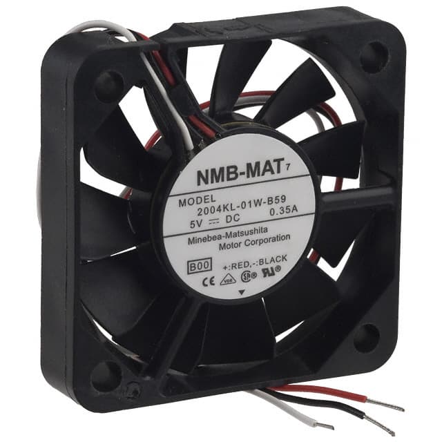 2004KL-01W-B59-B00 FAN AXIAL 50X10MM BALL 5VDC WIRE