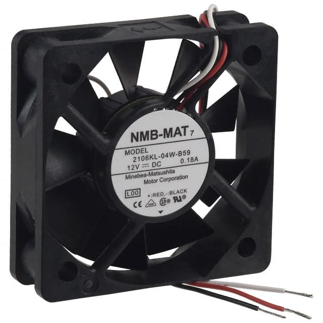 2106KL-04W-B59-L00 FAN AXIAL 52X15MM 12VDC WIRE