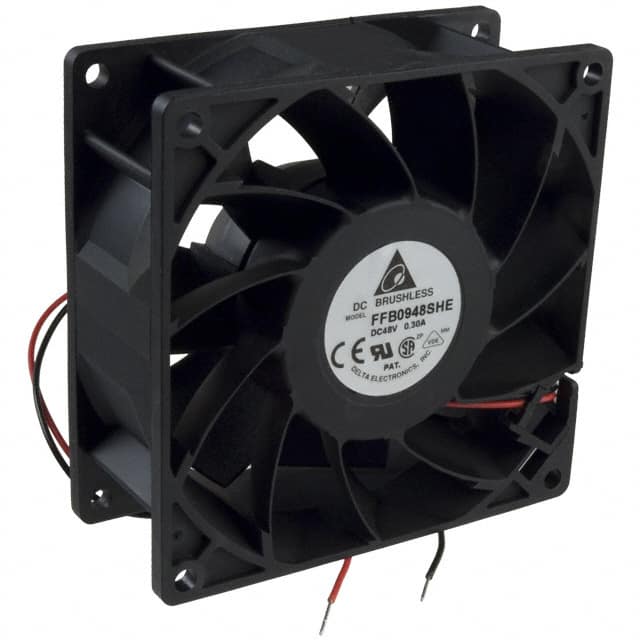 FFB0948SHE FAN AXIAL 92X38MM 48VDC WIRE