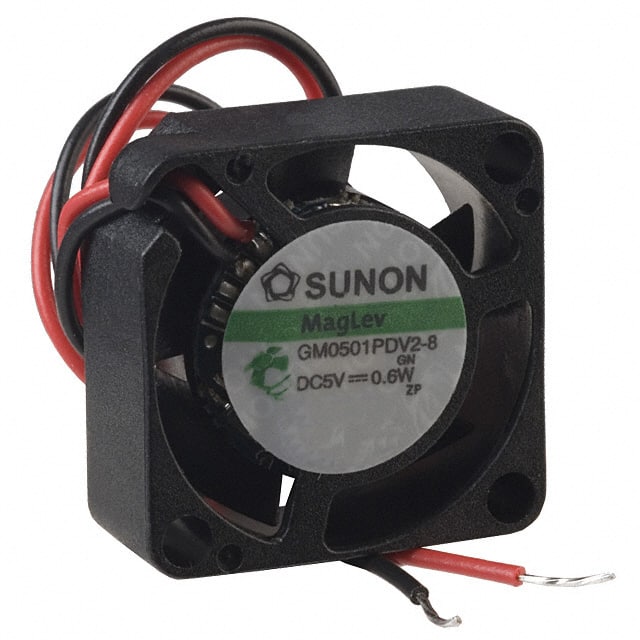 GM0501PDV2-8.GN FAN AXIAL 20X8MM VAPO 5VDC WIRE