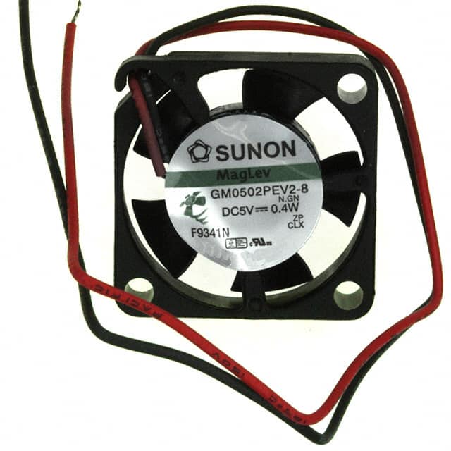 GM0502PEV2-8.N.GN FAN AXIAL 25X6.9MM 5VDC WIRE