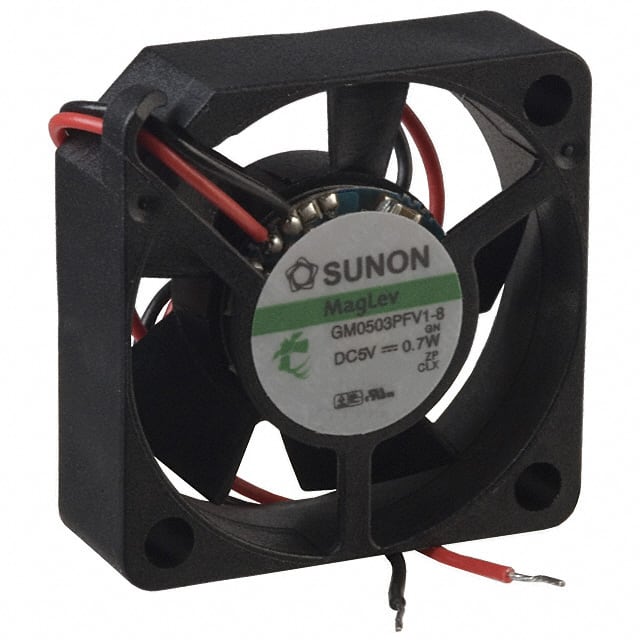 GM0503PFV1-8.GN FAN AXIAL 30X10MM VAPO 5VDC WIRE
