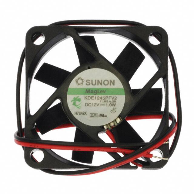 KDE1245PFV2.11.MS.A.GN FAN AXIAL 45X10MM 12VDC WIRE