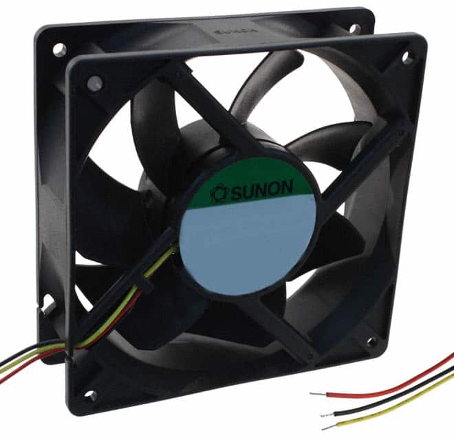 PMD1212PMB3-A.(2).F.GN FAN AXIAL 120X38MM 12VDC WIRE