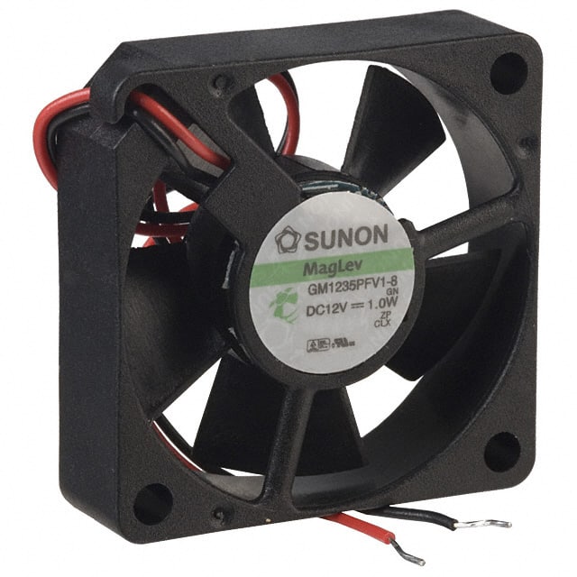 GM1235PFV1-8.GN FAN AXIAL 35X10MM 12VDC WIRE