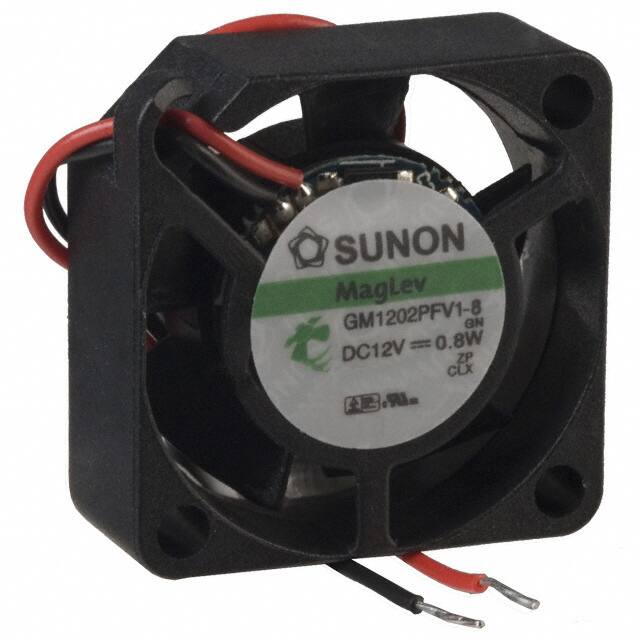 GM1202PFV1-8.GN FAN AXIAL 25X10MM 12VDC WIRE