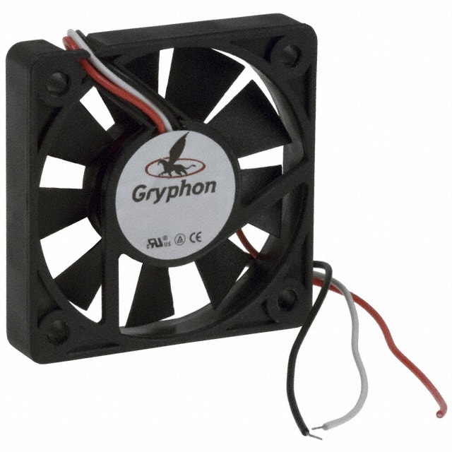 GDA5210-12BB FAN AXIAL 52X10MM 12VDC WIRE