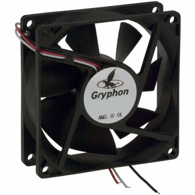 GDA8025-12BB FAN AXIAL 80X25MM 12VDC WIRE