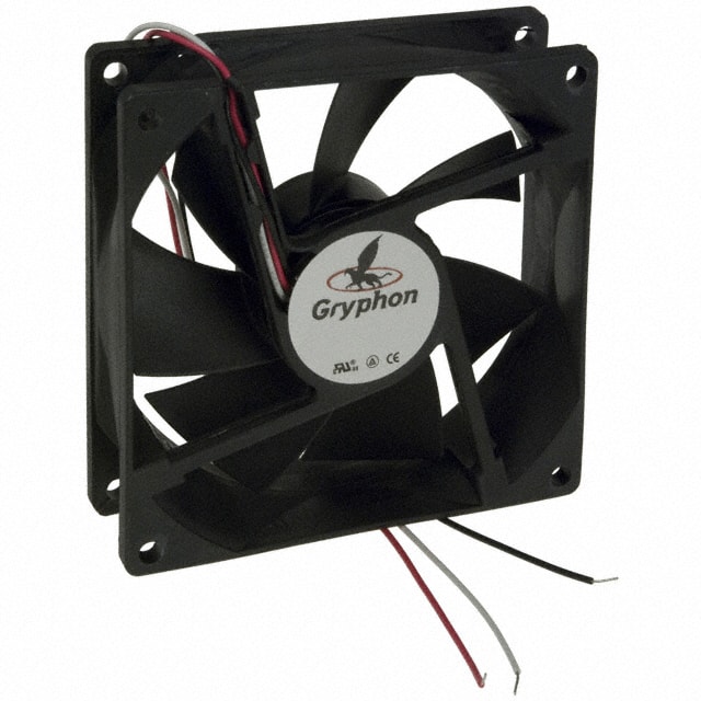 GDA9225-12BB FAN AXIAL 92X25MM 12VDC WIRE