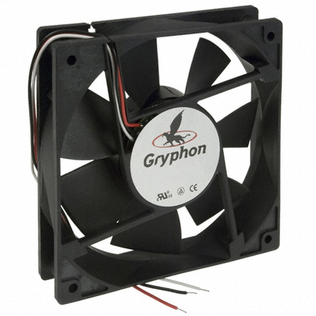 GDA1225-12BB FAN AXIAL 120X25MM 12VDC WIRE