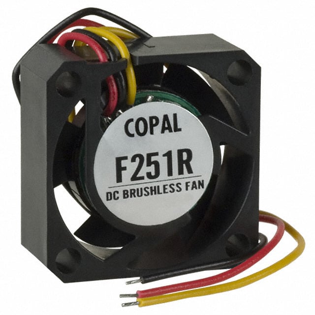 F251RF-05LLB FAN AXIAL 25X10MM 5VDC WIRE