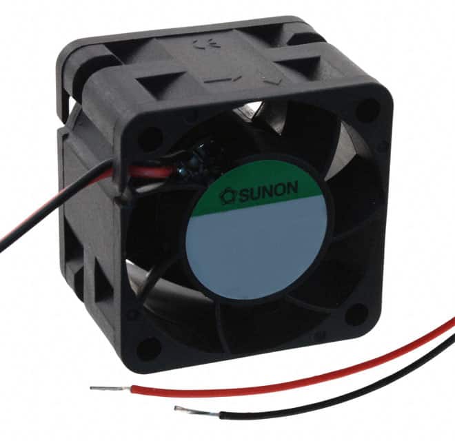 PMD1238PQB1-A.(2).GN FAN AXIAL 38X28MM 12VDC WIRE