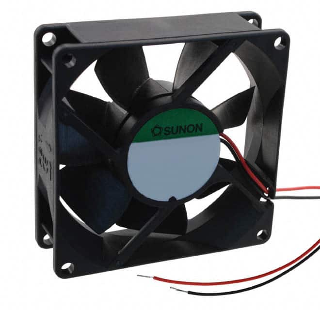 PMD1208PTB1-A.(2).GN FAN AXIAL 80X25MM 12VDC WIRE