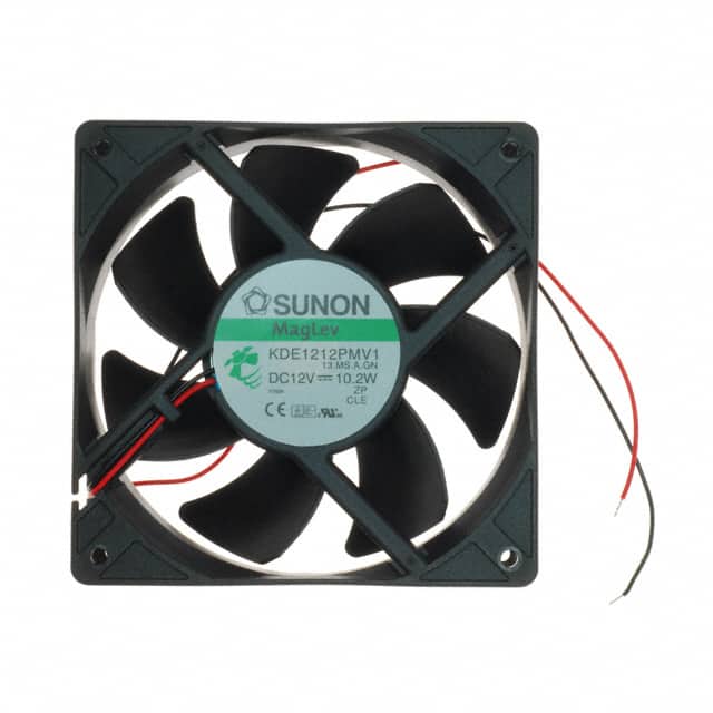 KDE1212PMV1.13.MS.A.GN FAN AXIAL 120X38MM 12VDC WIRE