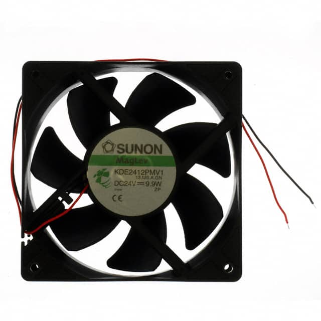 KDE2412PMV1.13.MS.A.GN FAN AXIAL 120X38MM 24VDC WIRE