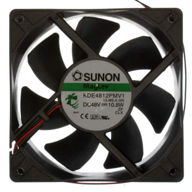 KDE4812PMV1.13.MS.A.GN FAN AXIAL 120X38MM 48VDC WIRE