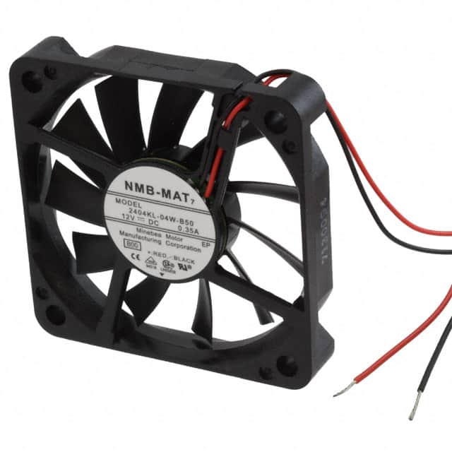 2404KL-04W-B50-B00 FAN AXIAL 60X10.3MM 12VDC WIRE