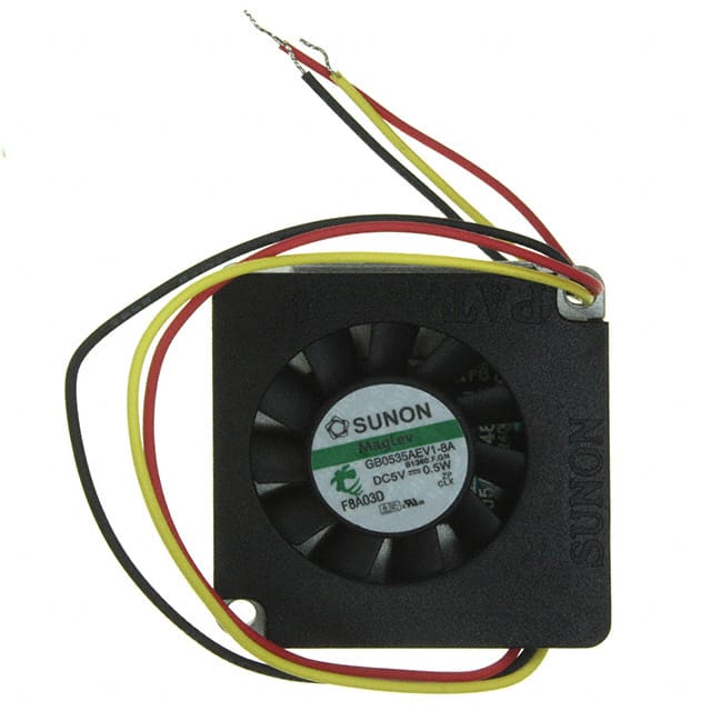 GB0535AEV1-8A B1360.F.GN FAN BLOWER 34.8X7.3MM 5VDC WIRE