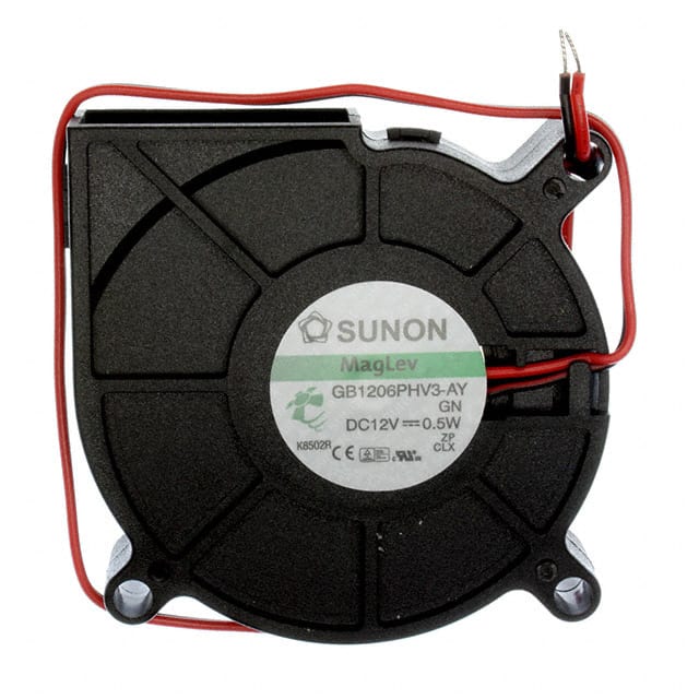 GB1206PHV3-AY.GN FAN BLOWER 60X15.4MM 12VDC WIRE